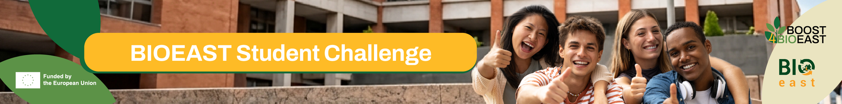 BIOEAST Student Challenge banner